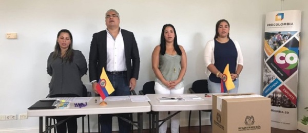 Inició la jornada electoral presidencial 2018 para la segunda vuelta en el Consulado de Colombia en Willemstad