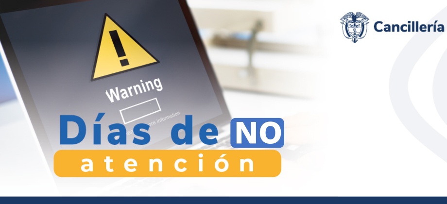 Consulado de Colombia en Willemstad no tendrá atención la público los días 9 y 10 de mayo por, celebración de la Ascensión