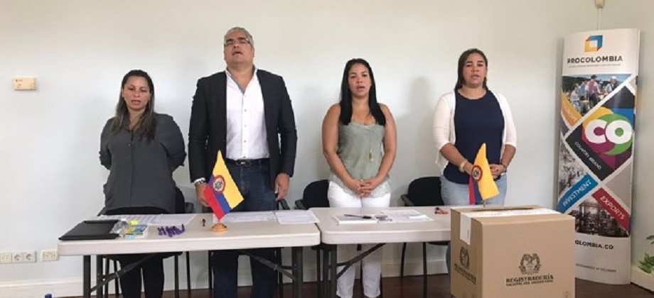 Inició la jornada electoral presidencial 2018 para la segunda vuelta en el Consulado de Colombia en Willemstad