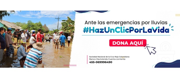 ¡Necesitamos tu ayuda! La emergencia invernal ha dejado una afectación que no ocurría en Colombia desde el año 2010