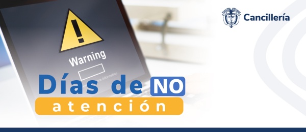 Consulado de Colombia en Willemstad no tendrá atención la público los días 9 y 10 de mayo por, celebración de la Ascensión